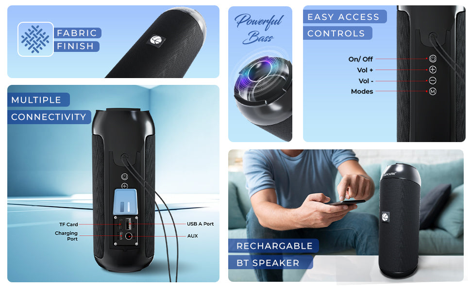 GOBEAT VI 10W BLUETOOTH SPEAKER (6 Months Brand Warranty) by Lapcare